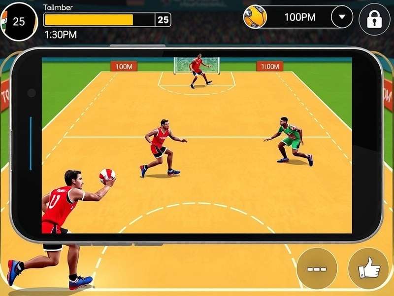 Indian Handball Dominators Multiplayer Gameplay