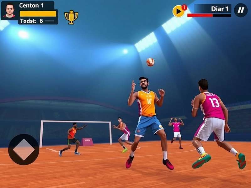 Indian Handball Dominators Mobile Interface